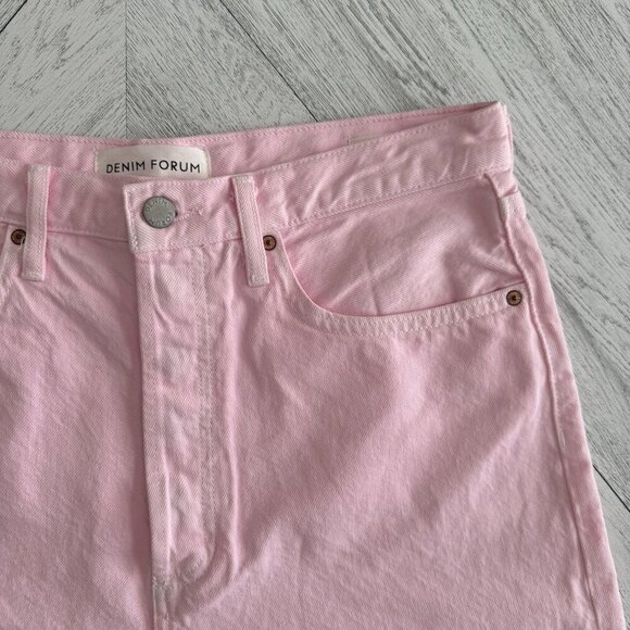 Aritzia | The Yoko Mid Thigh Short in Pink - Size 31 - Picture 4 of 13